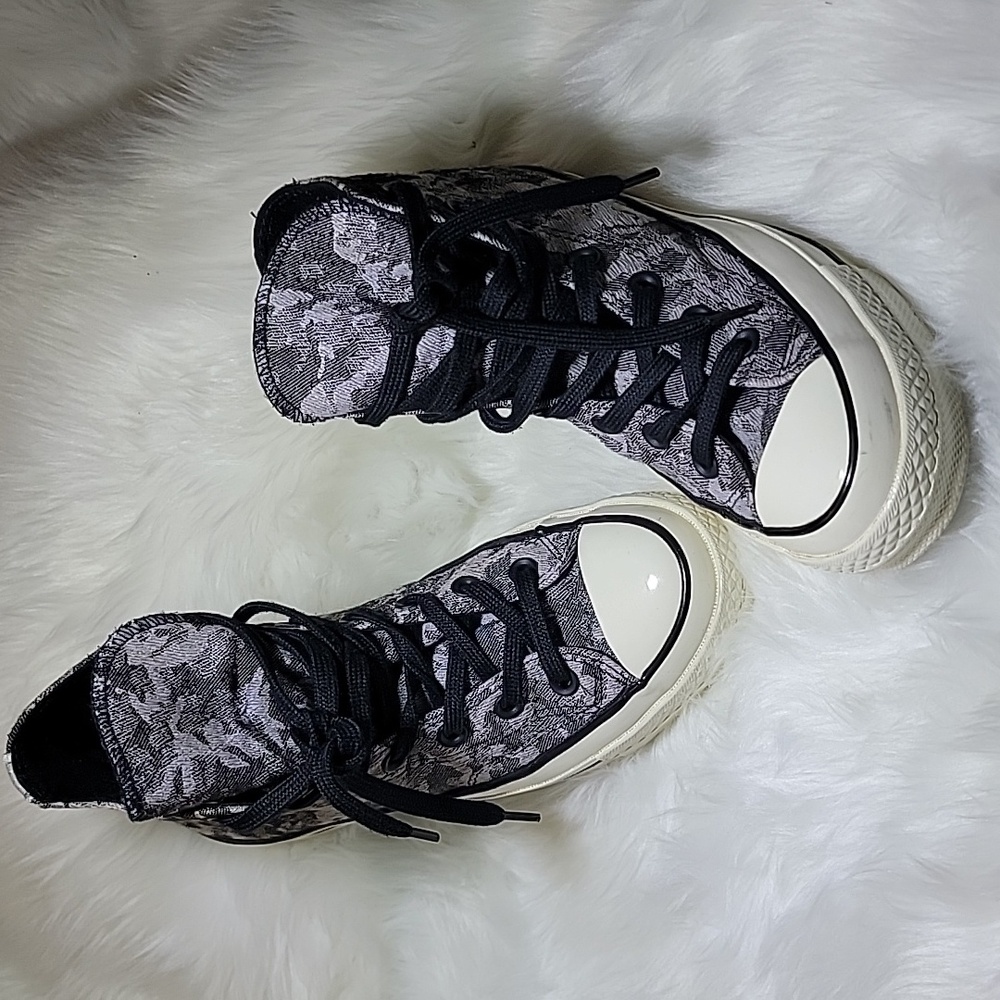 Converse Chuck 70 High Men/ Women Camo Wolf Grey